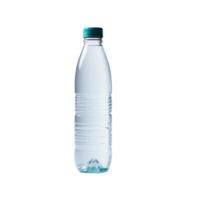 ein Plastik Flasche von Wasser auf ein transparent Hintergrund png