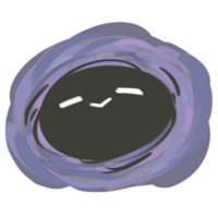 cute black hole png