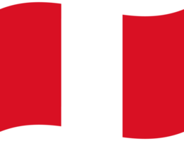 Flag of Peru. Peru flag. Peru flag wave png