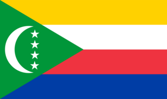 Comoros flag. Flag of Comoros png