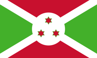 Burundi flag. Flag of Burundi png