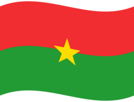 Burkina Faso flag wave. Burkina Faso flag. Flag of Burkina Faso png