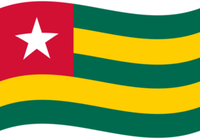 Togo flag wave. Togo flag. Flag of Togo png