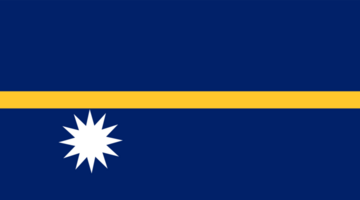 Nauru flag. Flag of Nauru png