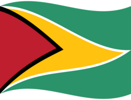 Guyana vlag Golf. Guyana vlag. vlag van Guyana png