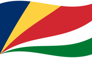 Seychellerna flagga Vinka. Seychellerna flagga. flagga av Seychellerna png