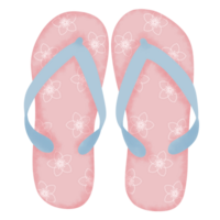 flip flop sommar illustration png