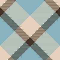 Plaid pattern vector. Check fabric texture. Seamless textile design for clothes, paper print. vector