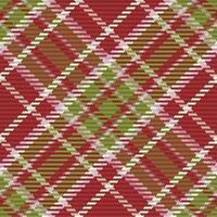 Seamless pattern of scottish tartan plaid. Repeatable background with check fabric texture. Vector backdrop striped textile print.