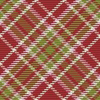 Seamless pattern of scottish tartan plaid. Repeatable background with check fabric texture. Vector backdrop striped textile print.