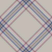Plaid pattern vector. Check fabric texture. Seamless textile design for clothes, paper print. vector