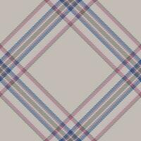 Plaid pattern vector. Check fabric texture. Seamless textile design for clothes, paper print. vector