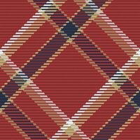 Seamless pattern of scottish tartan plaid. Repeatable background with check fabric texture. Vector backdrop striped textile print.