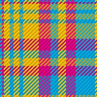 Seamless pattern of scottish tartan plaid. Repeatable background with check fabric texture. Vector backdrop striped textile print.