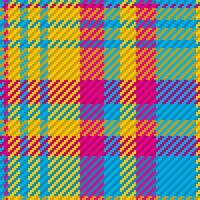 Seamless pattern of scottish tartan plaid. Repeatable background with check fabric texture. Vector backdrop striped textile print.