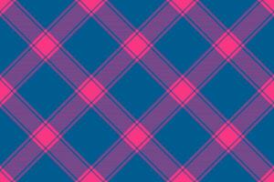 Tartan plaid background, diagonal check seamless pattern. Vector fabric texture for textile print, wrapping paper, gift card, wallpaper.