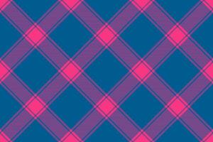 Tartan plaid background, diagonal check seamless pattern. Vector fabric texture for textile print, wrapping paper, gift card, wallpaper.