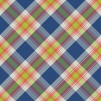 Seamless pattern of scottish tartan plaid. Repeatable background with check fabric texture. Vector backdrop striped textile print.