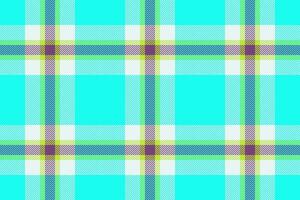Plaid textile vector of check seamless fabric with a background pattern texture tartan.