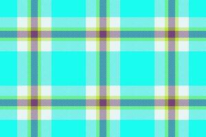 Plaid textile vector of check seamless fabric with a background pattern texture tartan.