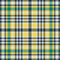 Pattern check tartan of fabric seamless textile with a plaid background vector texture.