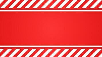 Red Caution Simple Vector Wallpaper Background