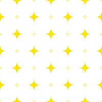 sparkling star seamless pattern background design in vector isolated on white