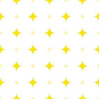 sparkling star seamless pattern background design in vector isolated on white