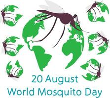 World Mosquito Day vector