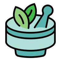 Cream jar icon vector flat