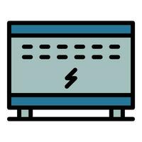 Room convector icon vector flat