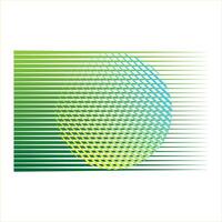 Two figures with transition Abstract simple logo for app or business vector