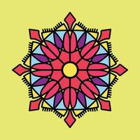 Ornament round set with mandala. Geometric circle element made in vector. Perfect set for any other kind of design vector