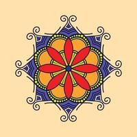 Ornament round set with mandala. Geometric circle element made in vector. Perfect set for any other kind of design vector