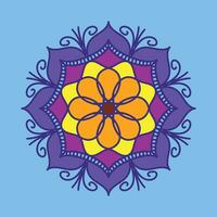 Ornament round set with mandala. Geometric circle element made in vector. Perfect set for any other kind of design vector