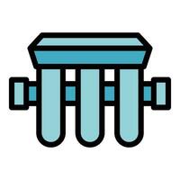 Osmosis equipment icon vector flat