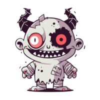 Artistic portrayal of an adorable mommy monster for your creative project, generative AI png