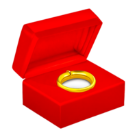 Boda anillo compromiso anillo Boda anillo en ai generativo png