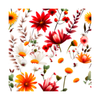 Blumen- Design Schönheit ai generativ png