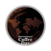 National Coffee Day PNG transparent background