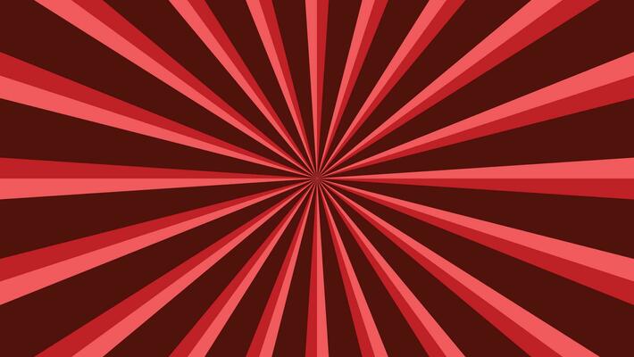 abstract sunburst red pattern background for modern graphic design element. shining ray cartoon with colorful for website banner wallpaper and poster card decoration