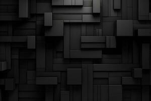 abstract 3D background with squares geometric and elegant modern background, AI generate photo