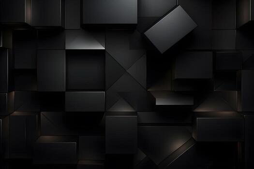 abstract 3D background with squares geometric and elegant modern background, AI generate photo