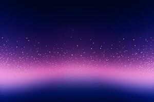 abstract blue background with stars, AI generate photo