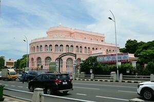 Chennai, India - July 14, 2023 Vivekanandar Illam or Vivekananda House in Chennai, India. photo