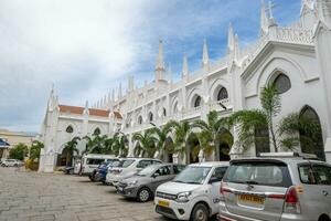 Chennai, India - July 14, 2023 San Thome Church, also known as St. Thomas Cathedral Basilica photo