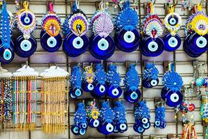 Eye bead in Istanbul photo