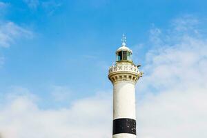 lighthouse and the sky copy space photo