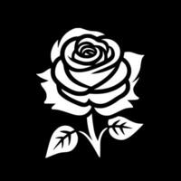 Rose - High Quality Vector Logo - Vector illustration ideal for T-shirt graphic