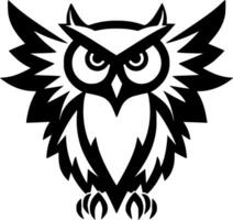 Owl - High Quality Vector Logo - Vector illustration ideal for T-shirt graphic